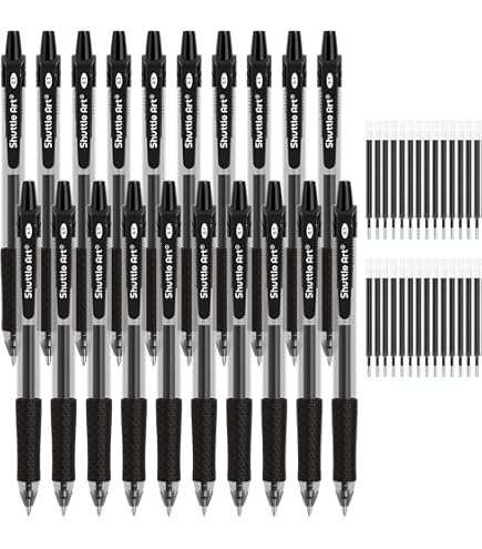 Zebra Sarasa Clip 0.5mm Black, JJ15-BK, 10 pens per Pack, With one